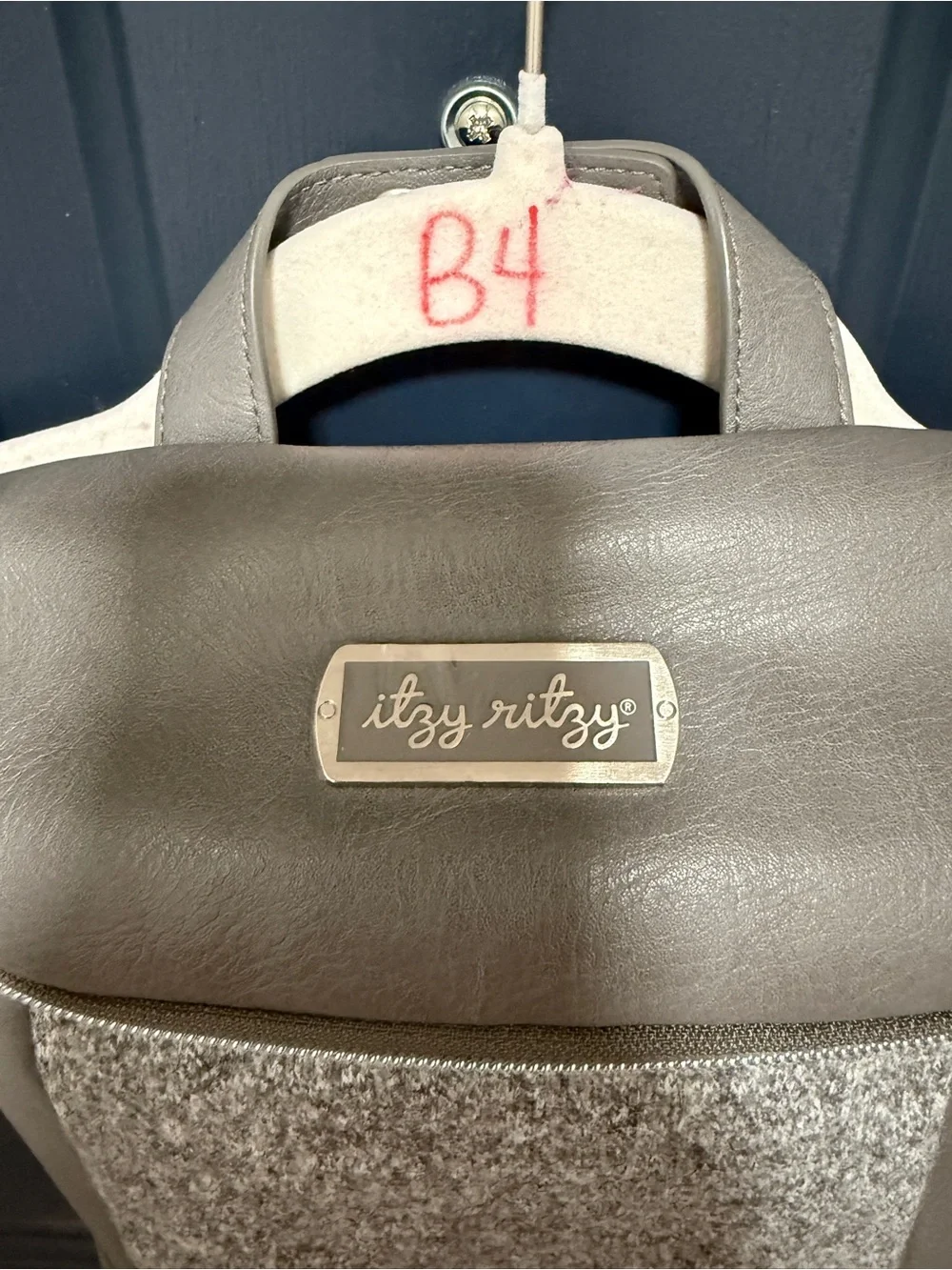 Itzy Ritzy Insulated Bottle Bag Grey